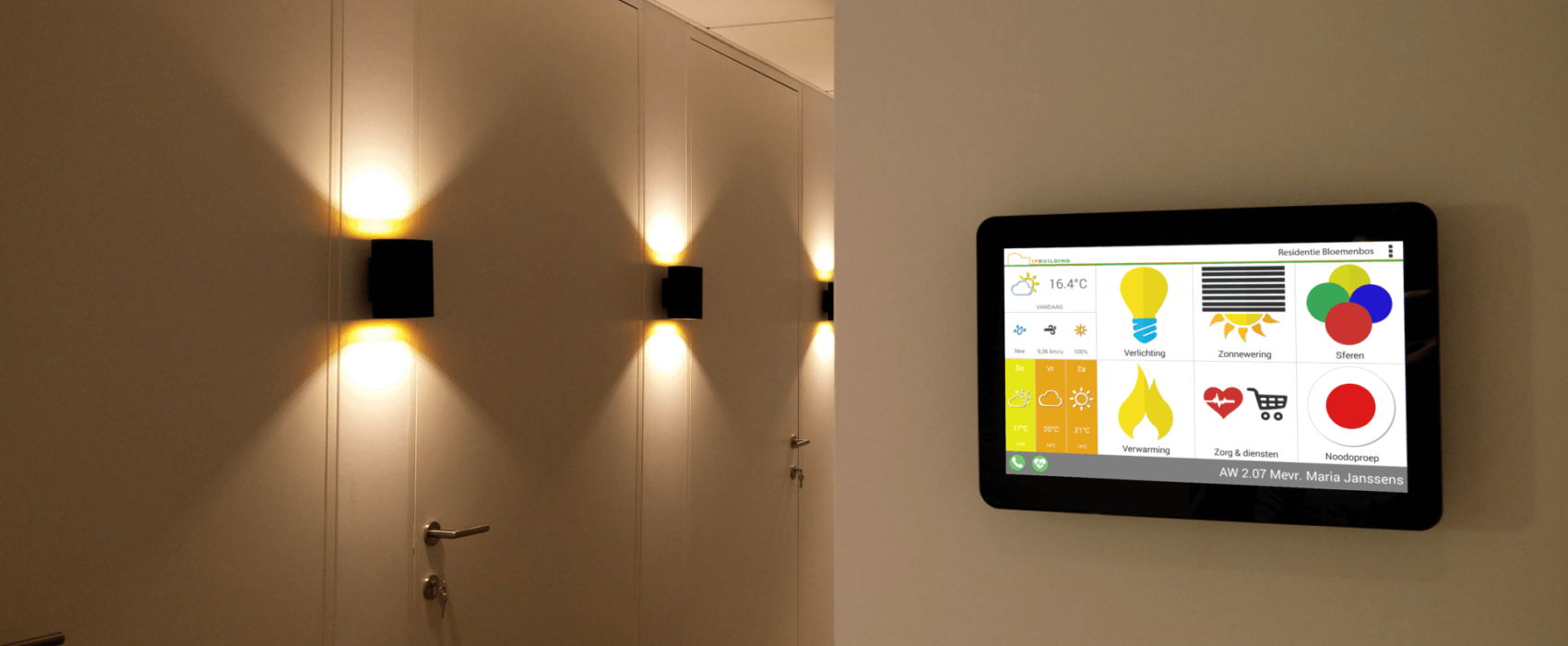 iceCall interieur ice-call noodoproepsysteem